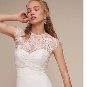 BHLDN Liona Topper (Ivory) size M